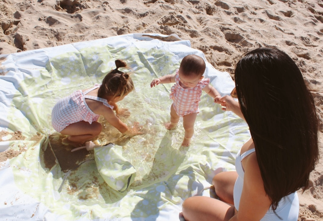 Sun-kissed Beach Pool - Lime