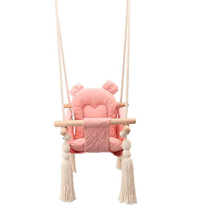 Pink Baby Bear Swing