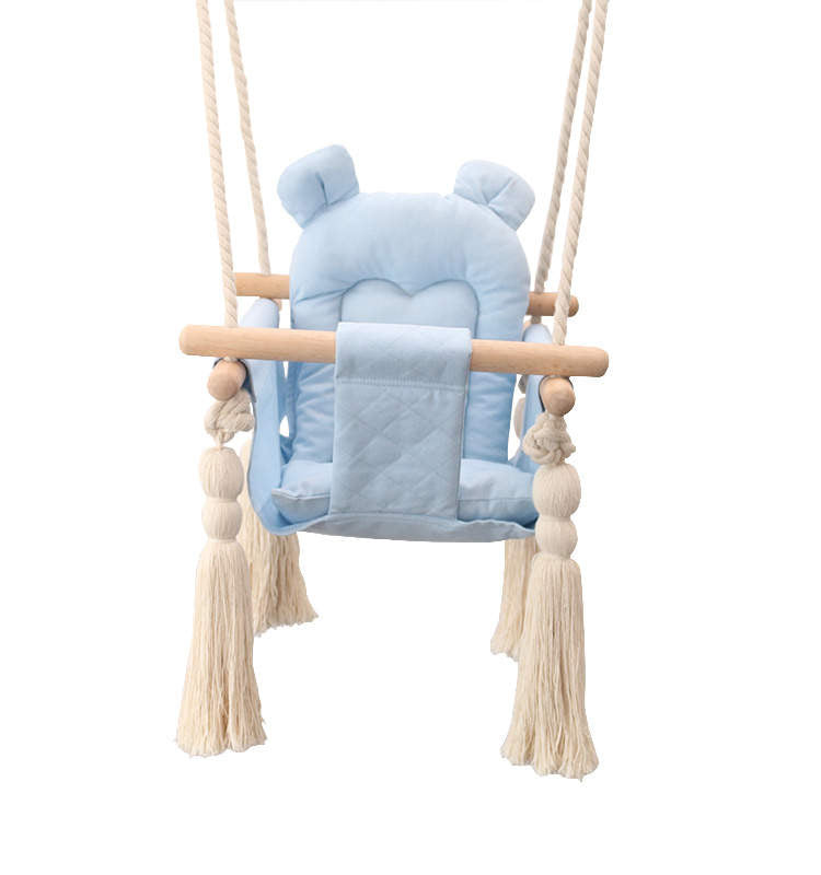 Blue Baby Bear Swing