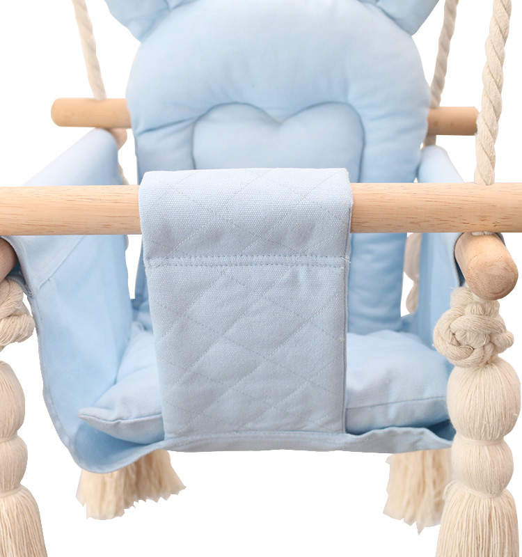 Blue Baby Bear Swing